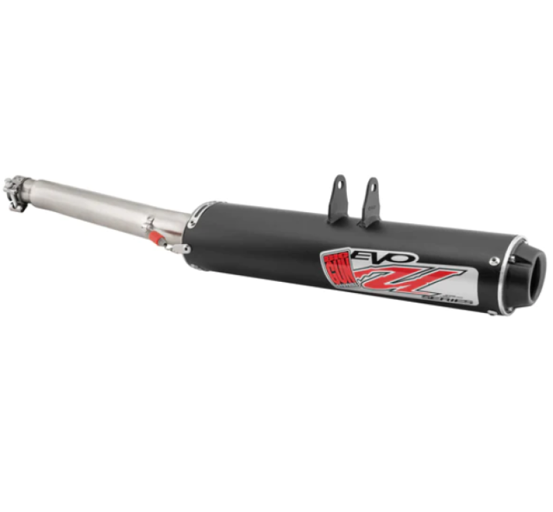 Honda FOREMAN Performance Exhaust - Big Gun - EVO U Series Slip On - Black - `12-`13